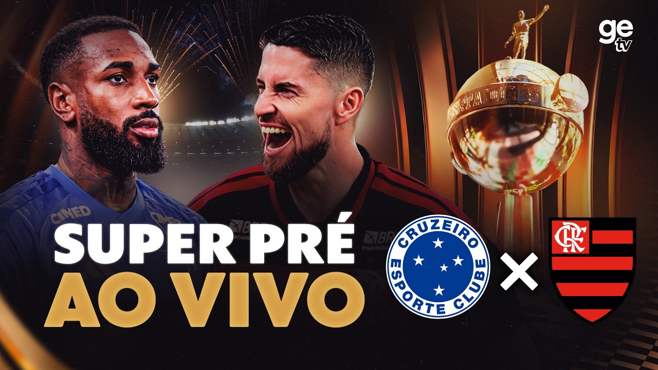 AO VIVO: SUPER PRÉ-JOGO DE CRUZEIRO X FLAMENGO | OITAVAS DE FINAL | LIBERTADORES 2026 | ge tv