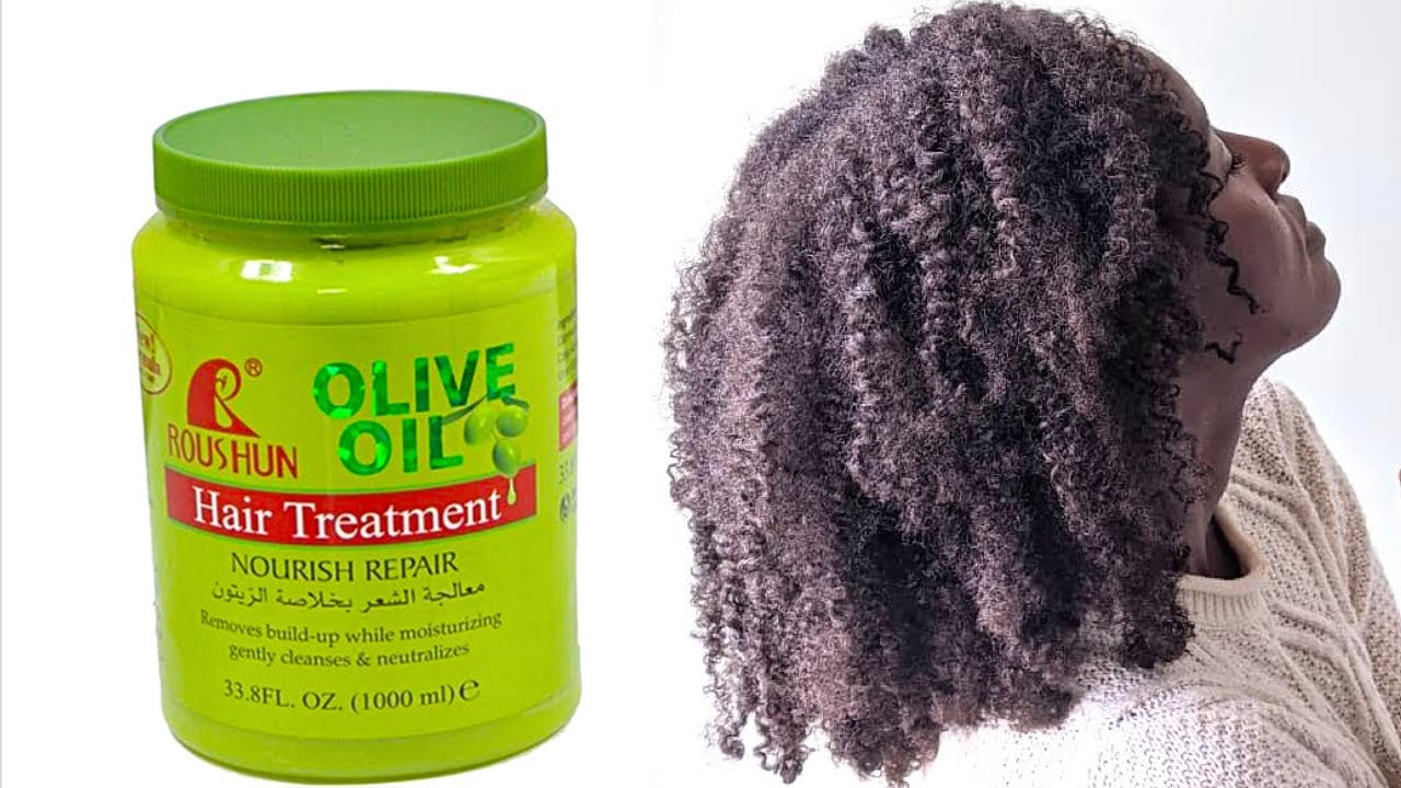 Roushun Olive Oil Hair Treatment Nourish Repair Damaged hair