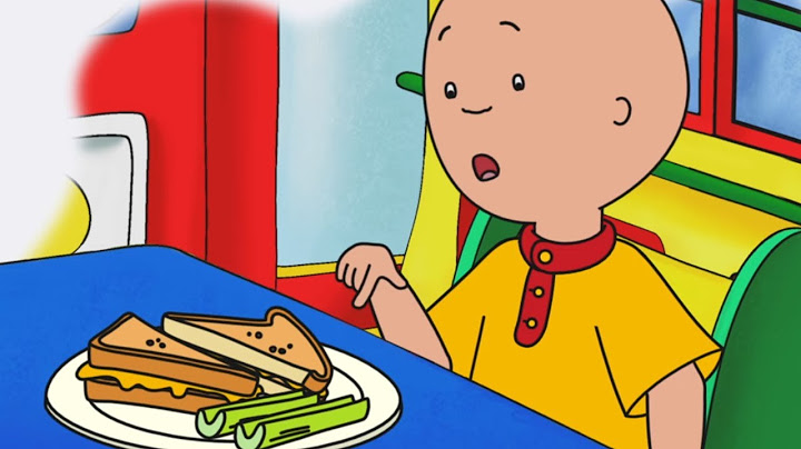 A Night with Grandma and Grandpa | Caillou Compilations