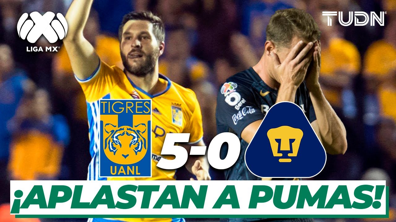 Tigres elimina y humilla a Pumas I 