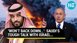 Saudi Arabia’s Ultimatum To Israel On Normalizing Ties Amid Gaza War; ‘The Only Way Is…’ | Watch Resimi