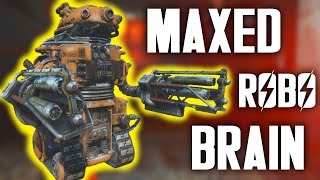Fallout 4 Automatron - Maxed Robobrain - Setup and Gameplay