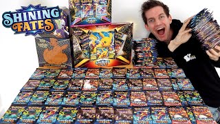 MY BIGGEST SHINING FATES OPENING EVER (100 PACKS!!!)
