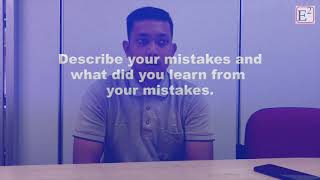 Interview with Intern Syarif Hidayatullah from UTM