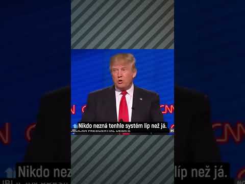 Nobody Knows Better Than Me... TRUMP by mohl jít do AZ KVÍZU!