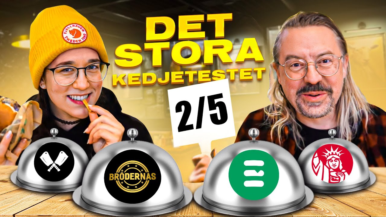 Den bästa burgarkedjan i Sverige