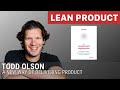 "A New Way of Delivering Product" by Pendo CEO Todd Olson at Lean Product Meetup