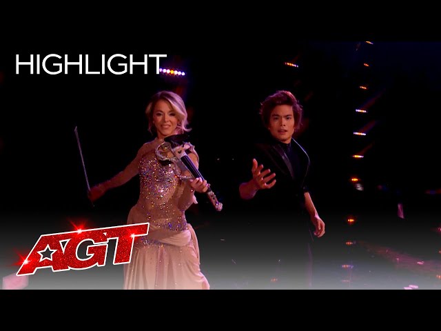 Shin Lim And Lindsey Stirling Deliver a Remarkable Performance - America's Got Talent 2021 class=