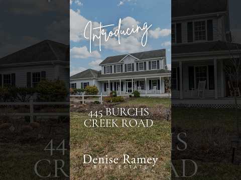 445 Burchs Creek Road, Crozet, VA home video tour