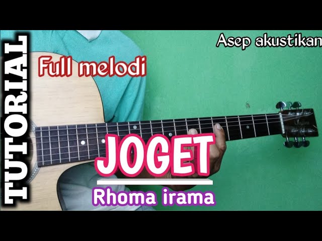TUTORIAL Full melodi JOGET -- RHOMA IRAMA class=