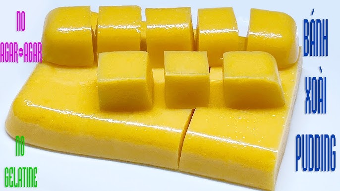 3. Các bước làm pudding xoài