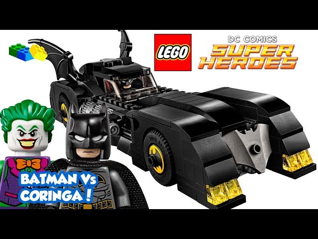 Lego - DC Comics - Batman - Perseguição de Batmóvel: Batman vs. Coringa -  76264