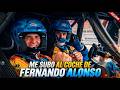 David Bisbal con Fernando Alonso Experience