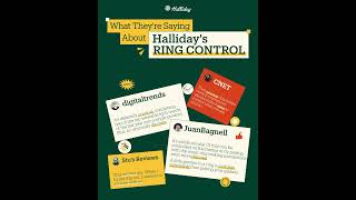 See what top tech reviewers are saying about Halliday Ring Control. #halliday #smartglasses #shorts