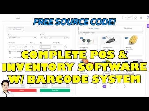 php pos  2022 Update  Complete POS Management and Inventory Software with Barcode System  | Free Source Code Download