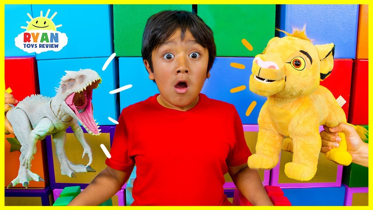 lion toy videos