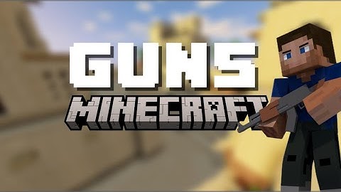 How To Make Guns With Commands | MCPE Tutorial