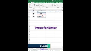 MS Excel Math Secrets You Never Knew#shorts