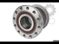 Man TGA, TGS, TGX -  wheel bearing replacement / inlocuire rulment roata