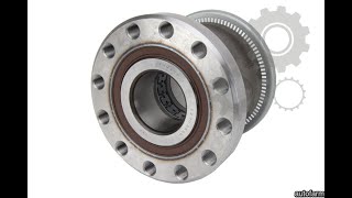 Man TGA, TGS, TGX -  wheel bearing replacement / inlocuire rulment roata