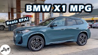 2023 BMW X1 – MPG Test | Real-world Highway Fuel Economy and Range