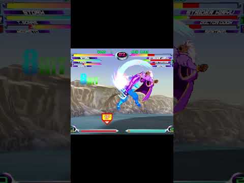 MvC2: Romneto - Storm/Tron Ambiguous Crossup Vortex 100% Sequence .:4.18.25:.
