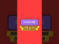 Perfect Button Hover Effect in Scratch!