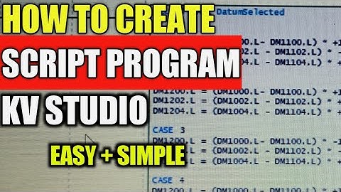 STL Programming in KV Studio Keyence| Automation Paradise
