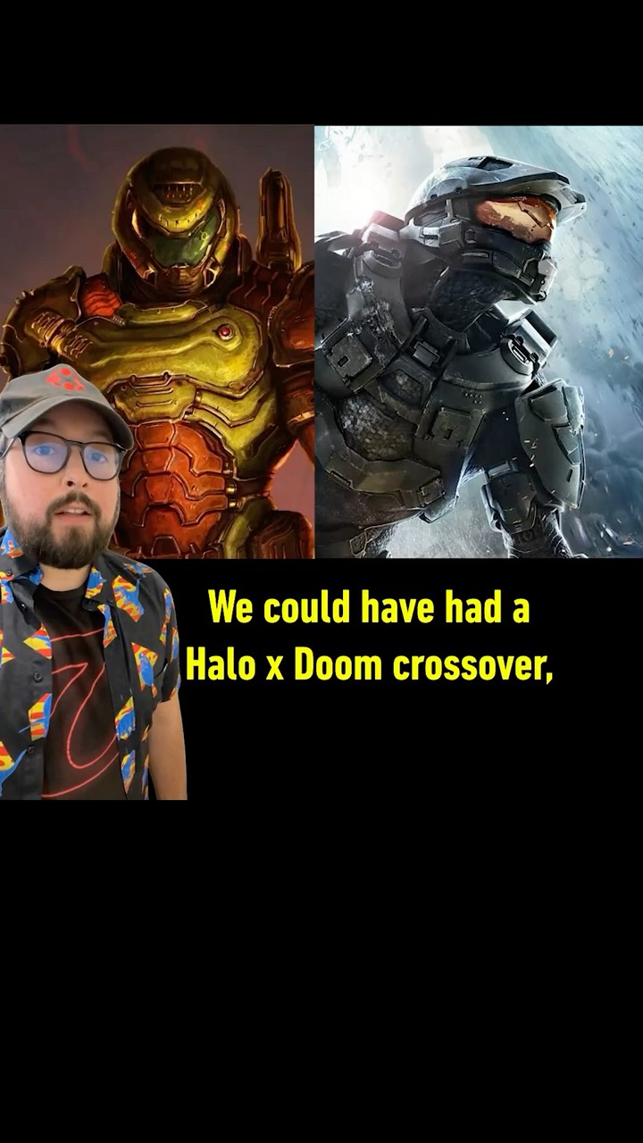 We almost got a Halo/DOOM crossover in Secret Level! #halo #doom #masterchief #secretlevel #tv #show