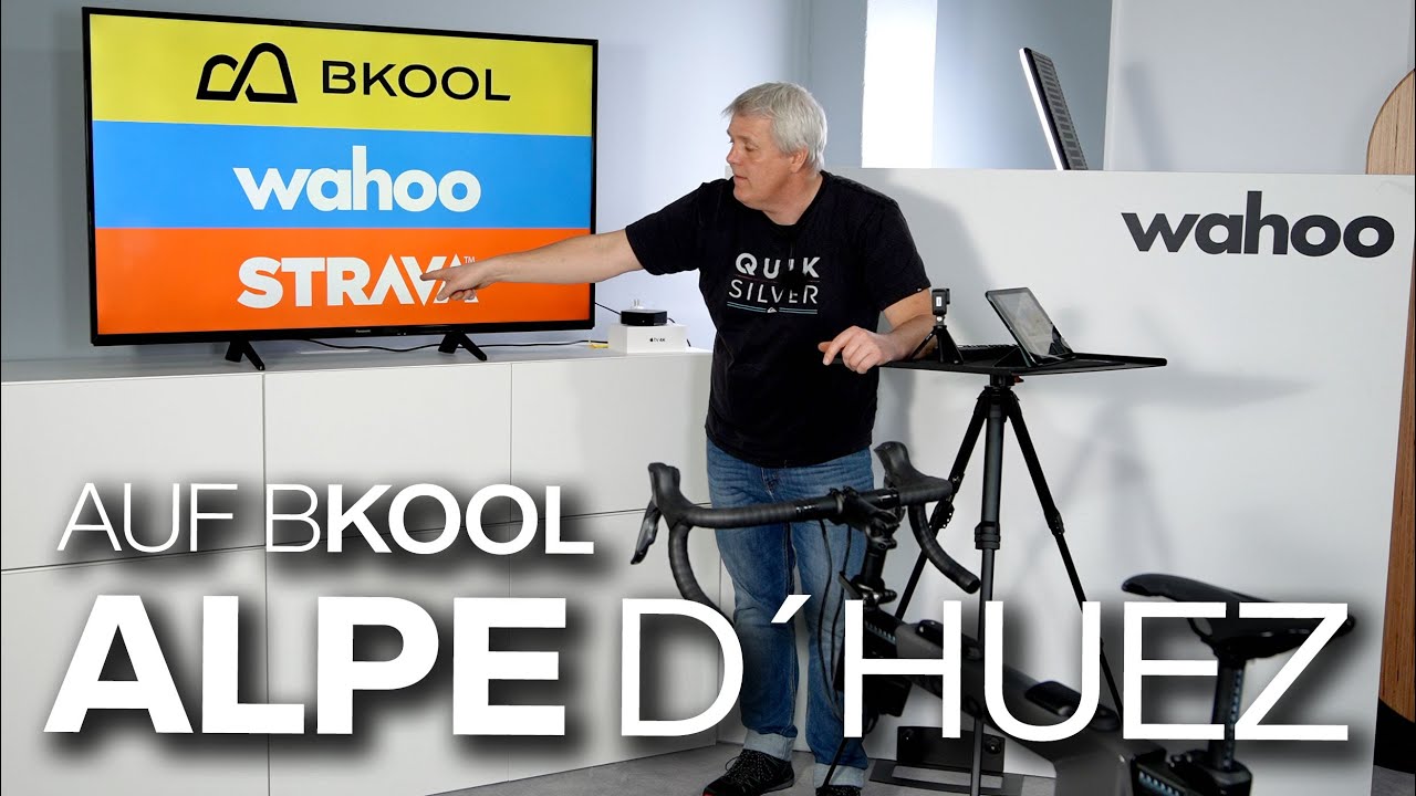 Wahoo Kickr Bike mit Bkool 