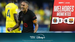 Thumbnail for RAPHINHA E LEWANDOWSKI FAZEM DOIS GOLS CADA E COMANDAM VITÓRIA DO BARCELONA | Melhores Momentos