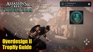 Assassin's Creed Valhalla PS5 • Overdesign II Trophy Guide (While on fire kill 3 hard soldiers)