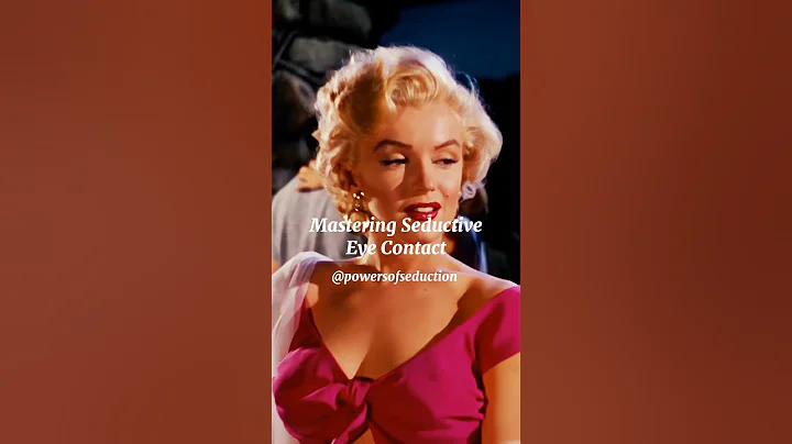 Marilyn Monroe's Mesmerising Eye Contact 😮‍💨 #girl