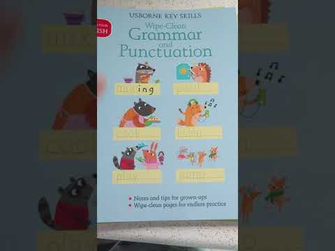 05 Wipe Clean Grammar and Punctuation: Usborne Key Skills set