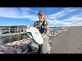 Crash Testing An UNDERWATER DRONE In A PRIVATE MARINA!!! (Crazy Footage)