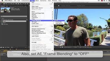 Using Twixtor and After Effects to retime both audio and video