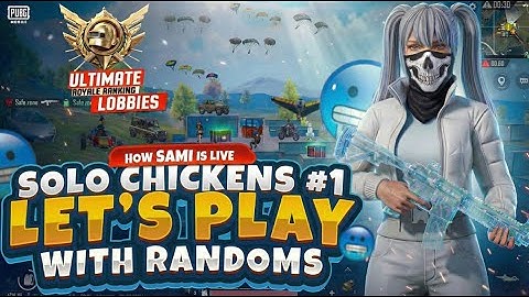 Road To Rank #1 — Solo Chickens Domination! | Ultimate Royale Day 6 | PUBG Mobile | How Sami Live