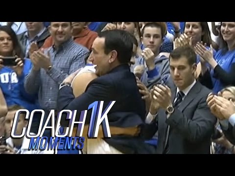 Coach K Passes Dean Smith For Single-School Win Record | Coach 1K Moments -  YouTube