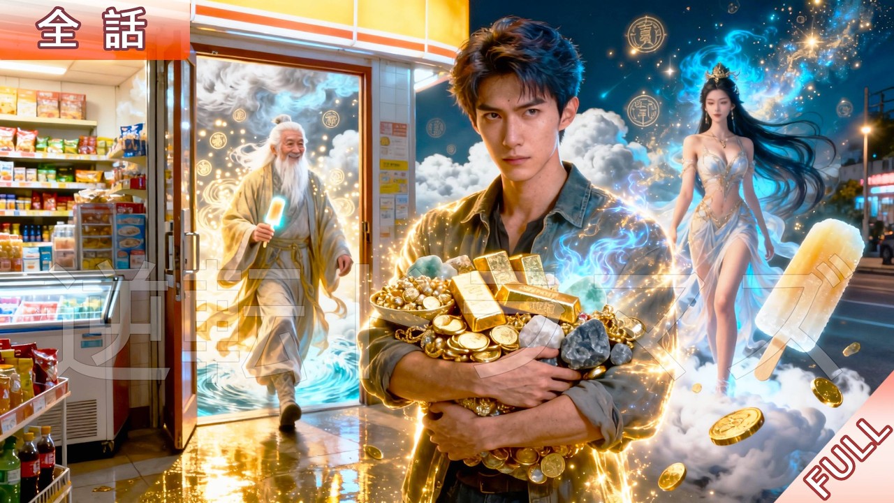 彼女に見下された尽くす男、売店の裏口が仙界直通に。アイス一本で10億稼ぎ、億万長者へ！