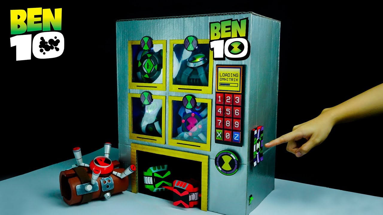 All New Best DIY BEN 10 OMNITRIX  How To Make Alien Watch with Interface &  More +FREE TEMPLATE 