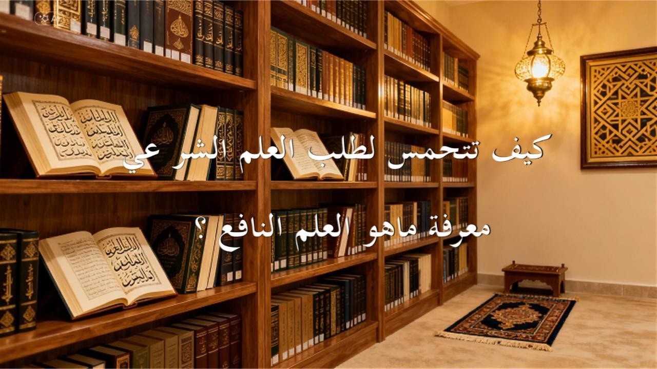 22 Februari 2026 / معرفة ماهو العلم النافع ؟