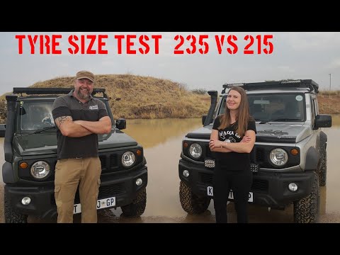 Tyre Size Test :235 vs 215