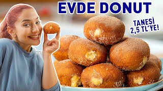 Tanesi 25 Tlye Evde Donut Tarifi Bir Kez Deneyen Hazır Satılanları Unutur