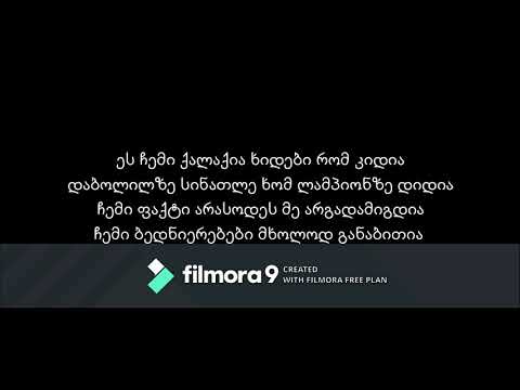 ხვალე - იოცნებე საქართველო