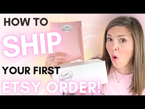 Etsy Shipping Tutorial