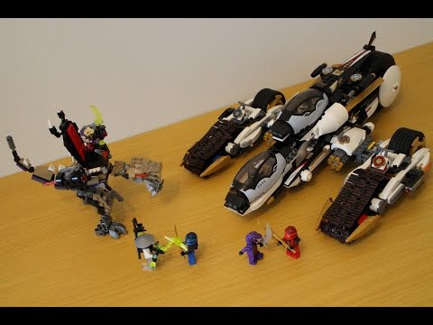 Видео: LEGO Ninjago 70595: Ultra Stealth Raider/Внедорожник с суперсистемой маскировки