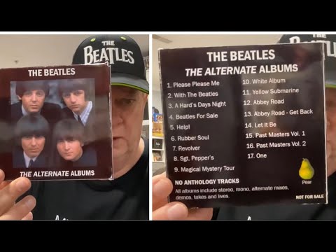 Unofficial” 18-CD box set of Beatles albums with alternate tracks