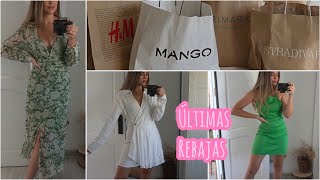 HAUL ÚLTIMAS REBAJAS - Mango, H&amp;M, Stradivarius, Primark