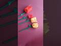 DIY paper crafts flower #diy #craft #youtubeshorts #trending #art