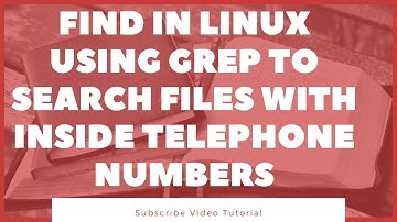 Find in Linux using grep to search files with inside telephone numbers